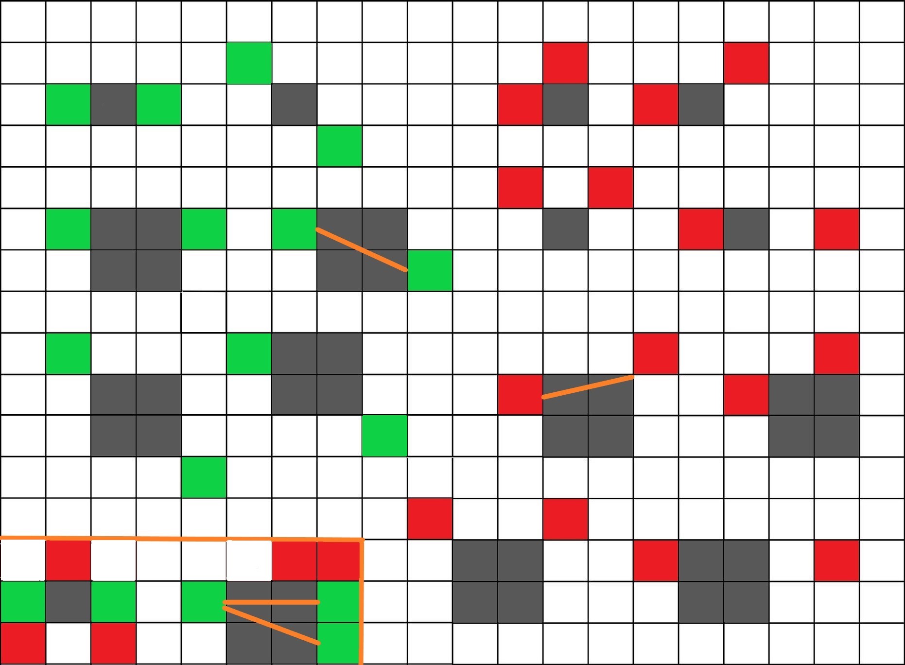 OC] 5e Simple Flanking Diagram on Squares : r/DnD