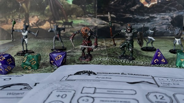dungeons & dragons 5e gnolls and character sheet
