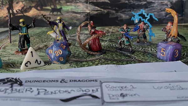 dungeons & dragons spellcaster minis