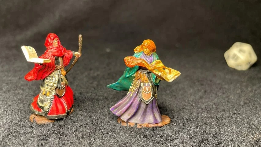 D&D 5e spellcaster minis