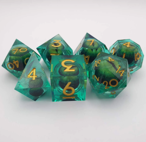 Dragon Eye Rolling Dice