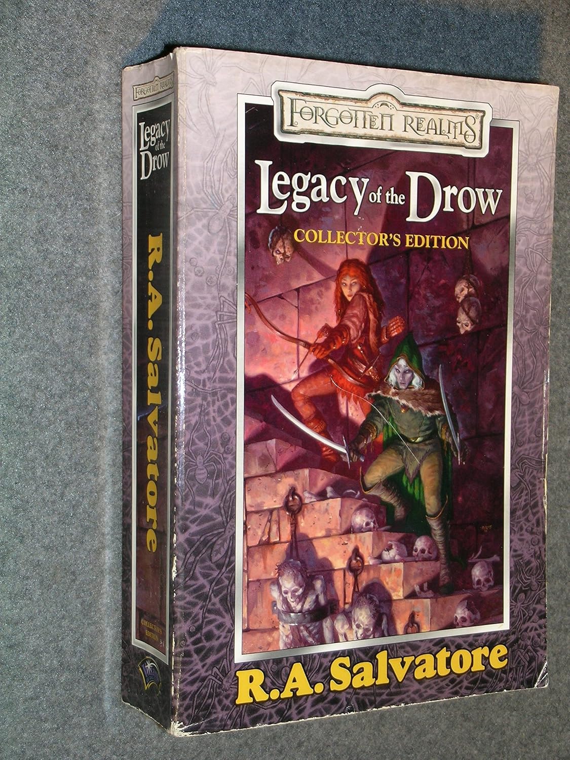 The Legacy of the Drow Series book covers