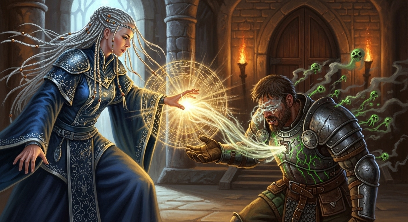 wizard dispelling magic